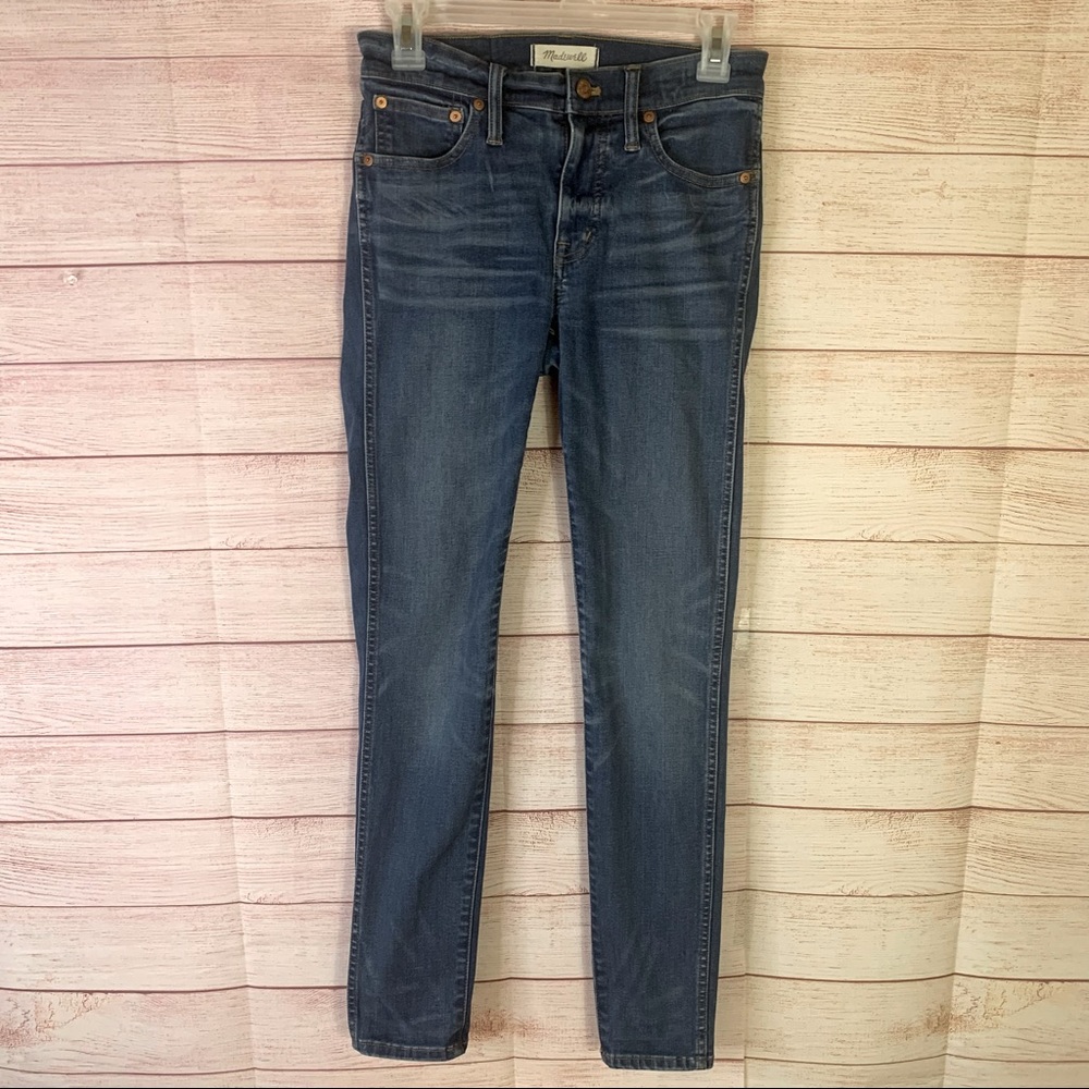 Madewell Denim Skinny 9”‎ High Rise Jeans Size 26